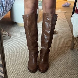 Tony Bianco Brown Heeled Boots